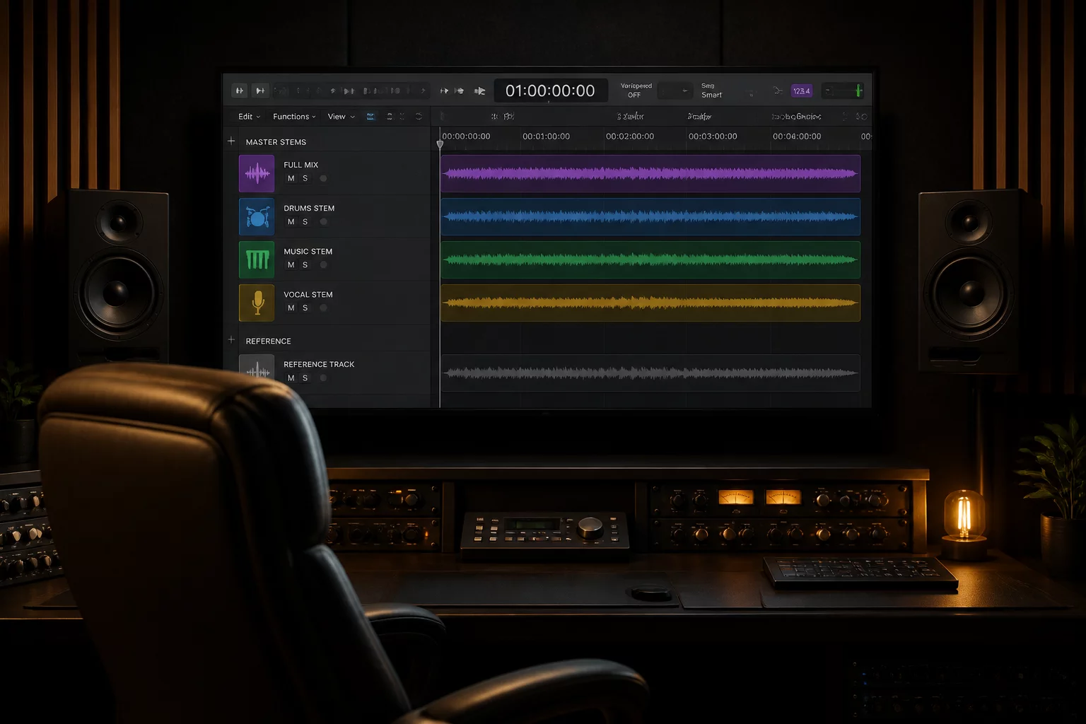 Changing Focus Between Editing and Review