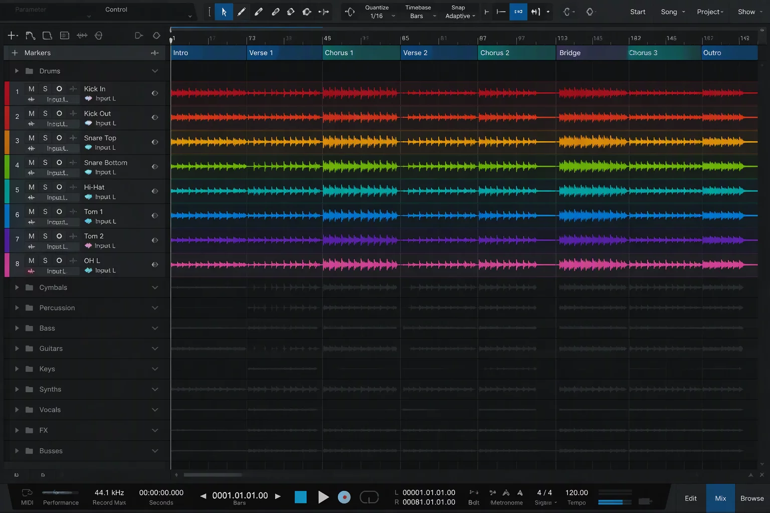 The Session Had 120 Tracks but Only Eight Mattered Right Now