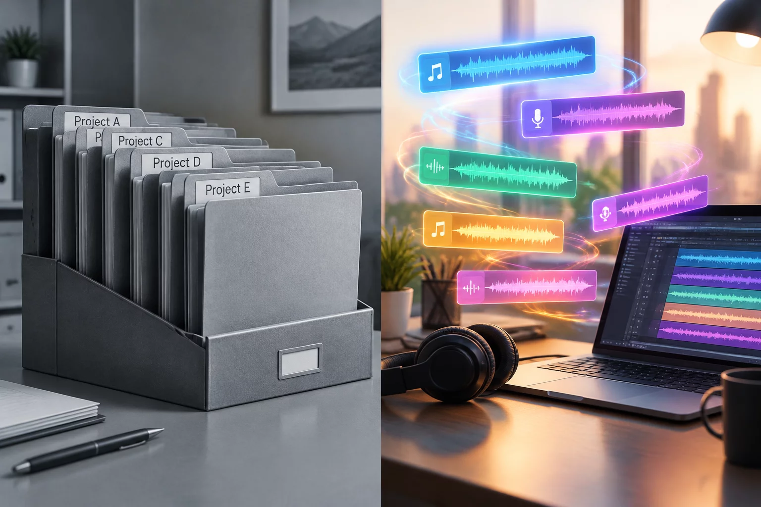 Folder Organization and Work Focus Are Different Questions