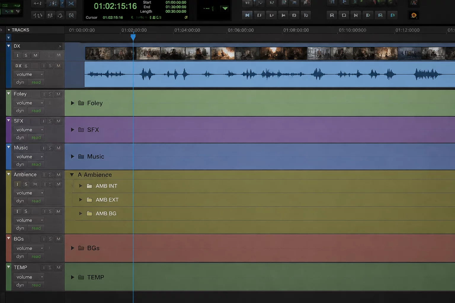 One Track Needs to Stay Visible Across Every Folder