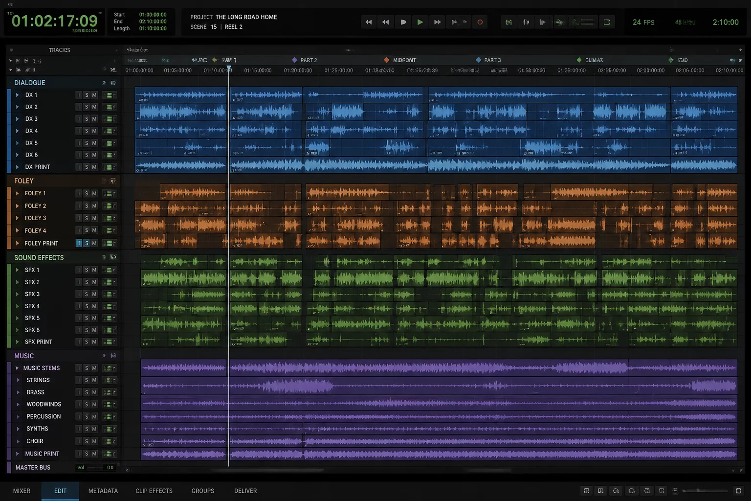 Post Sessions - Dialogue Effects Music